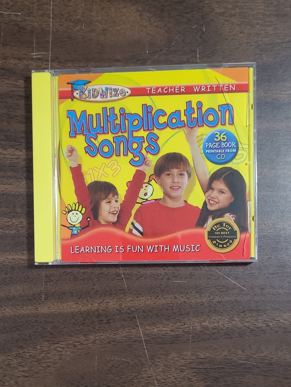 Multiplication Songs Music CD -